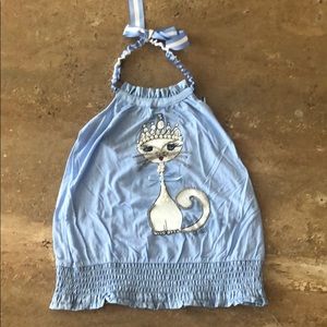 Microbe Miss Grant girls halter top/tunic size 5